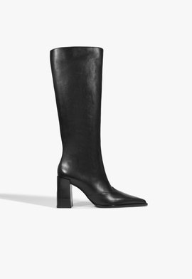 Bota Raffaela Up Couro Preta