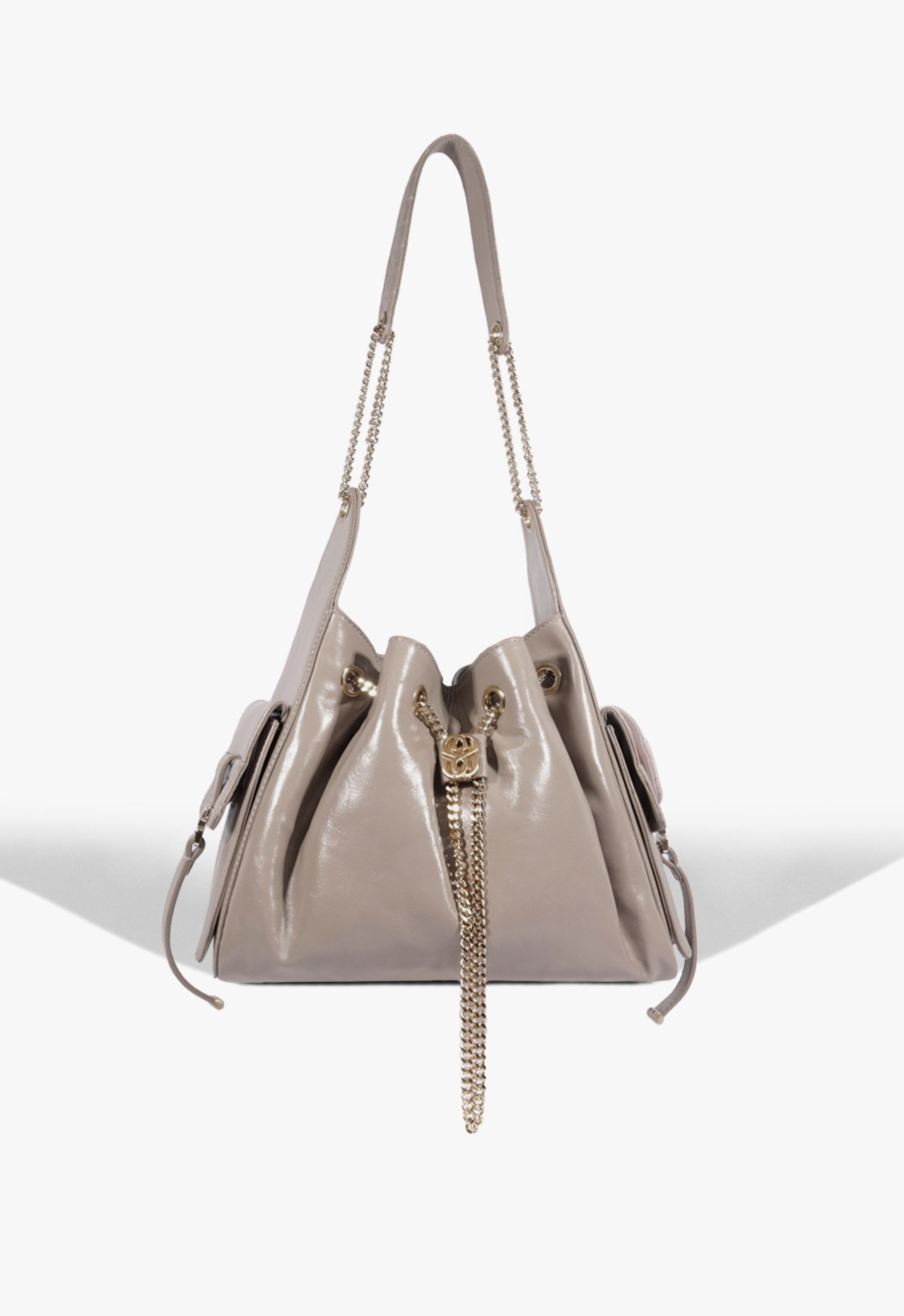 Bolsa Tiracolo Média Lilibet Couro Bege | Schutz