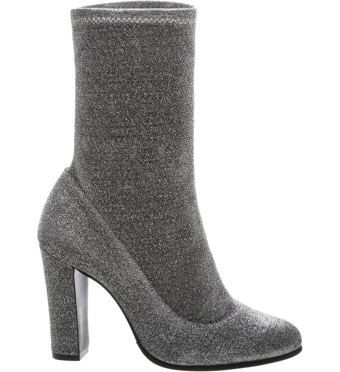 Skinny Boots Lurex Silver Skinny Boots Lurex Silver