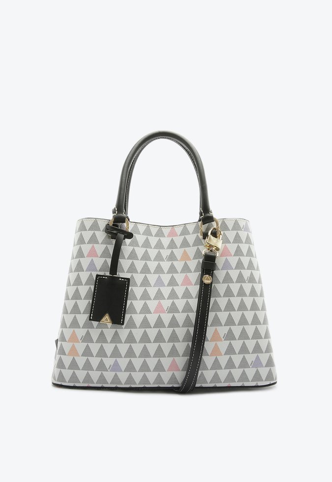 Bolsa Shopping Triangle branca