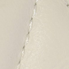 Bolsa Média 944 Matelassê Couro Off-White