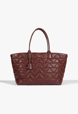 Bolsa Shopping Paris Couro Vinho