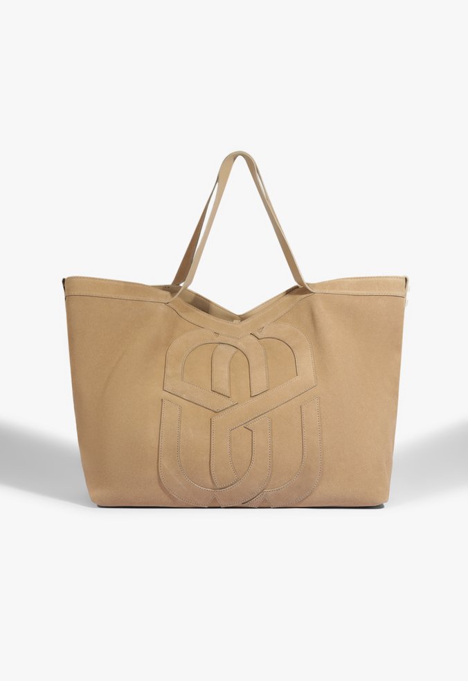 Bolsa Shopping Maddison Camurça Bege
