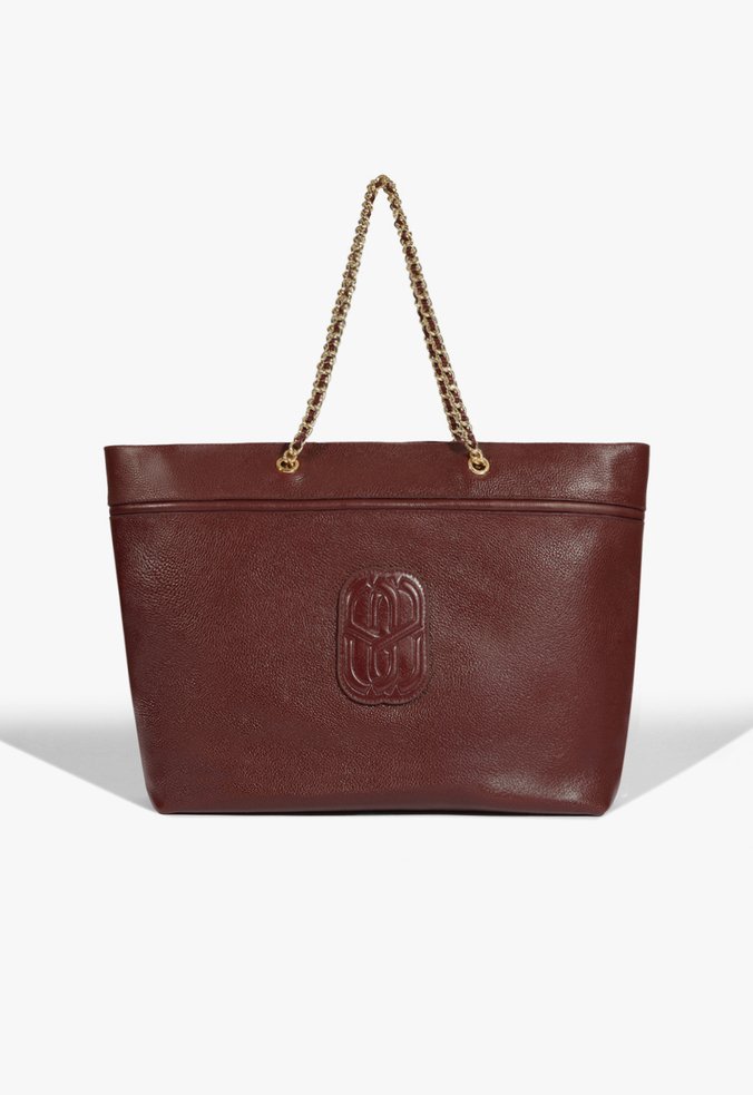 Bolsa Tote Belle Couro Vinho