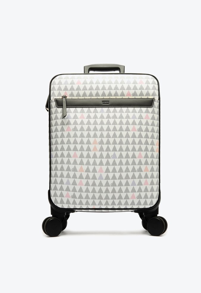 Vista 3 Mala de Bordo Rodinhas Triangle Off-White Schutz Off White Schutz Off White