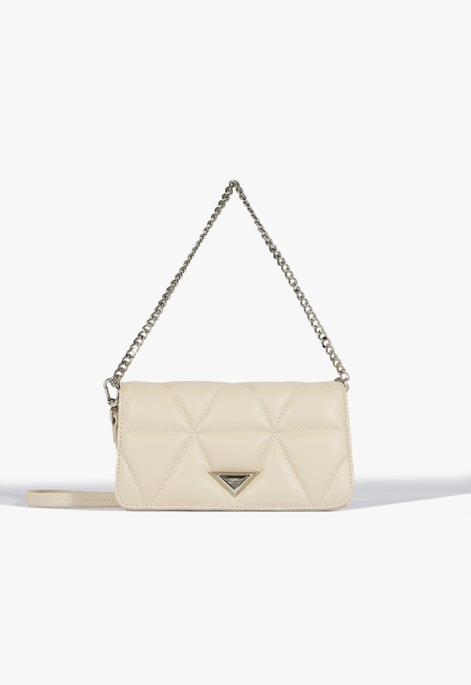 Bolsa Triangle Couro Branca