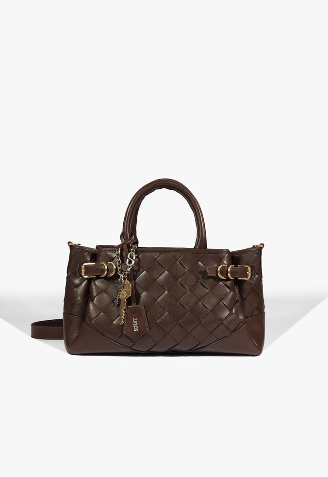 Bolsa Tote Média Heaven Tresse Marrom