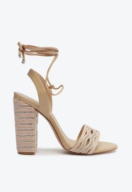 Sandália Dev Sandal Couro Bege