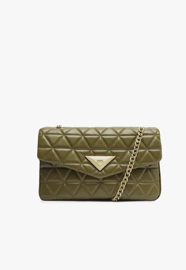 Bolsa Grande Tiracolo 944 Matelassê Couro Verde