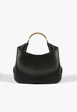 Bolsa Tote Média Jack Couro Preta