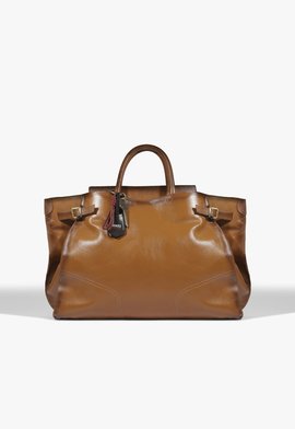 Bolsa Heaven Heritage Grande Couro Marrom