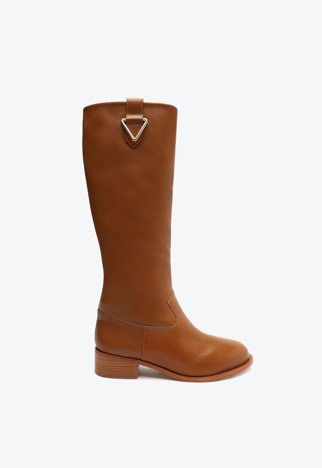 Bota rioutlet montaria cano hotsell longo marrom
