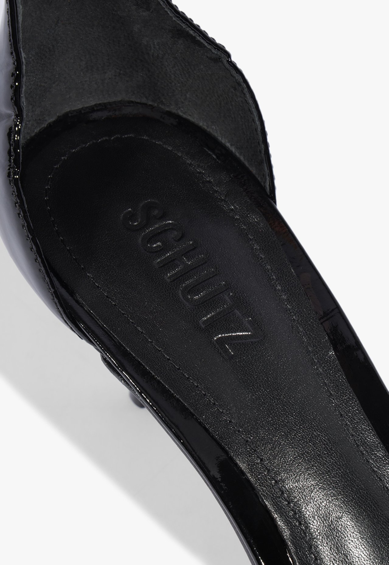 Sapato Lena Mid Couro Preto | Schutz