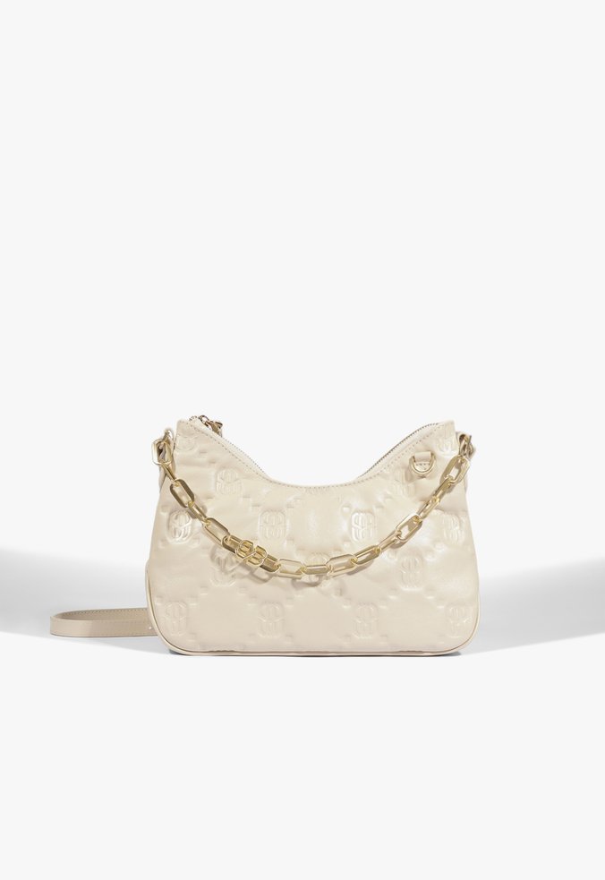 Bolsa Tiracolo Colette Pequena Couro Branca