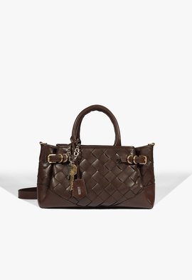Bolsa Tote Média Heaven Tresse Marrom