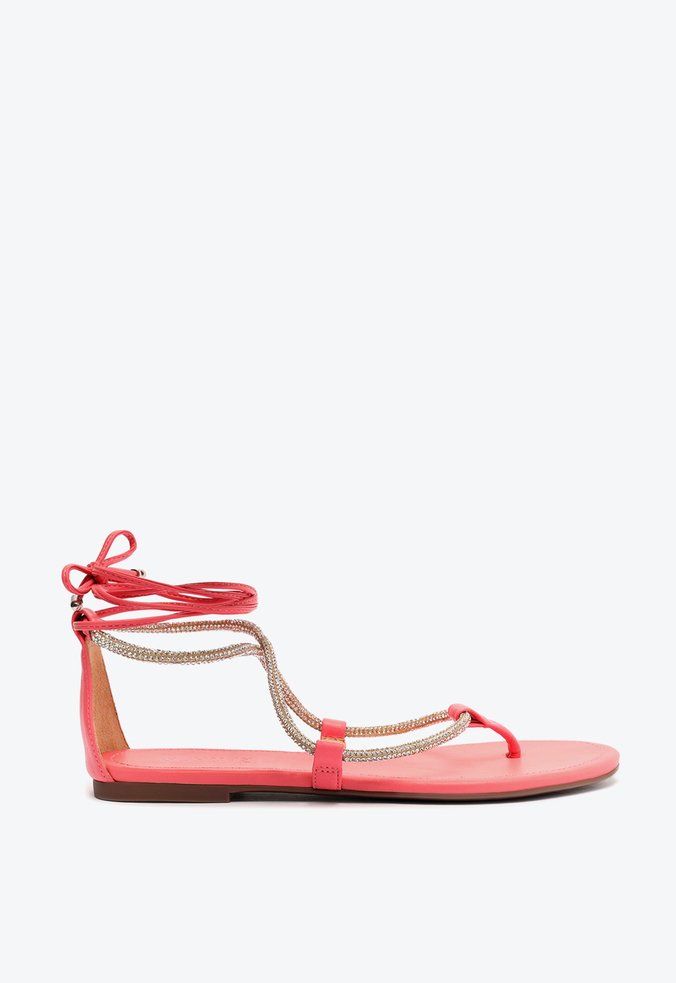 Sandália Rasteira Hot Pool Summer Rosa