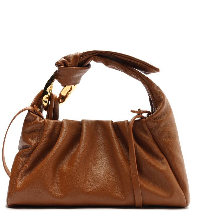Bolsa Tiracolo Média Sunny Couro Marrom