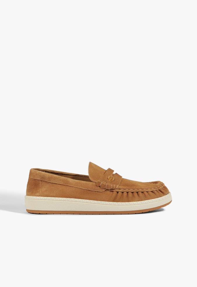 Mocassim Schutz Platform Loafer Marrom