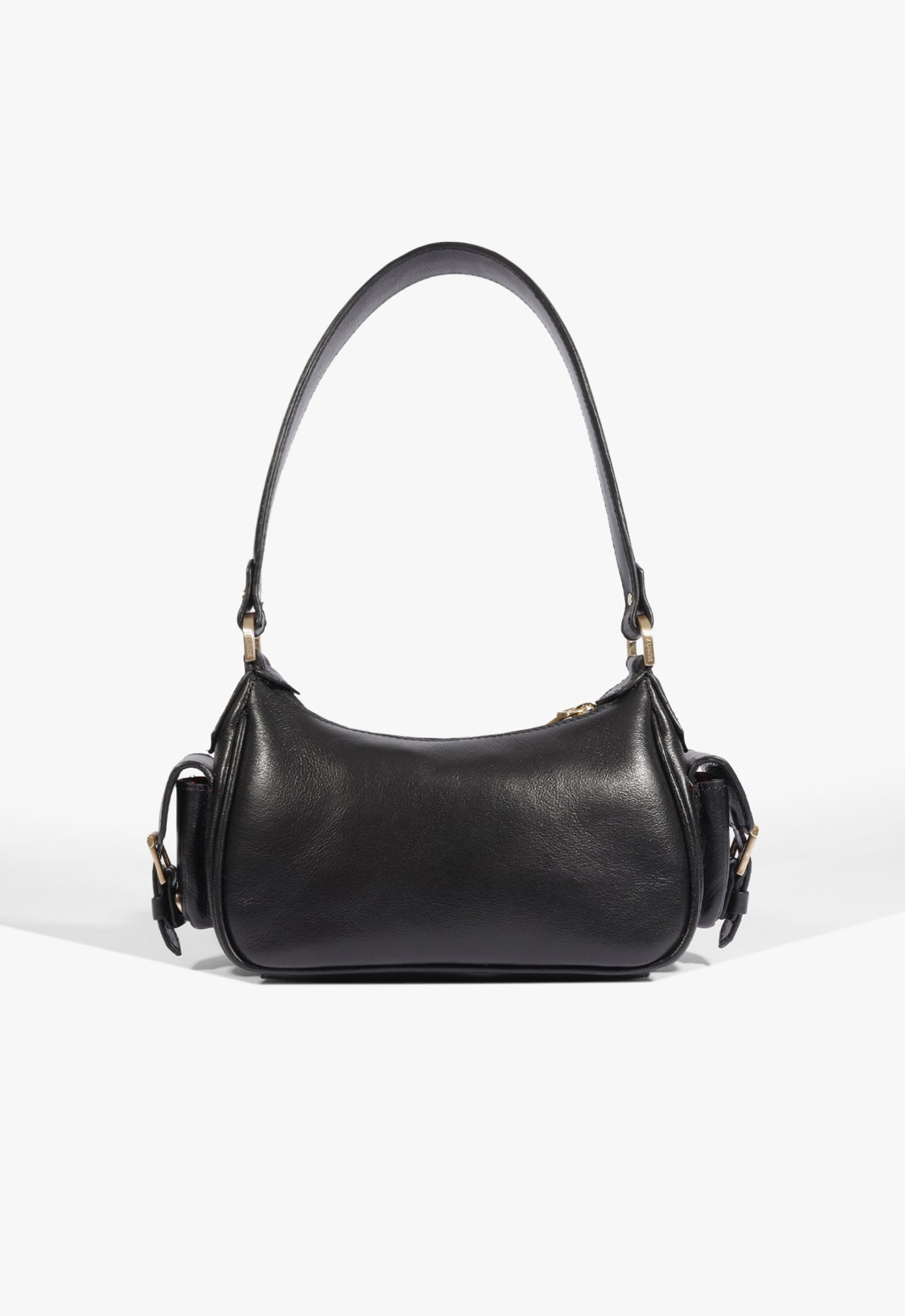 PSA8 ウインディ イントロパック NO59 Bolsa Hobo Eddie Média Couro Preta | Schutz