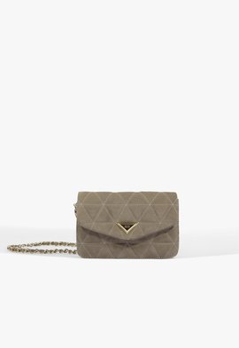 Bolsa Tiracolo Crossbody 4Grls 944 Suede Pequena Couro
