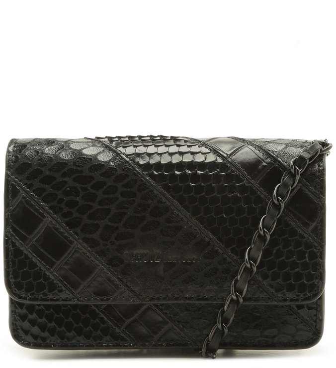 Crossbody Lorena Croco Snake Black Crossbody Lorena Croco Snake Black