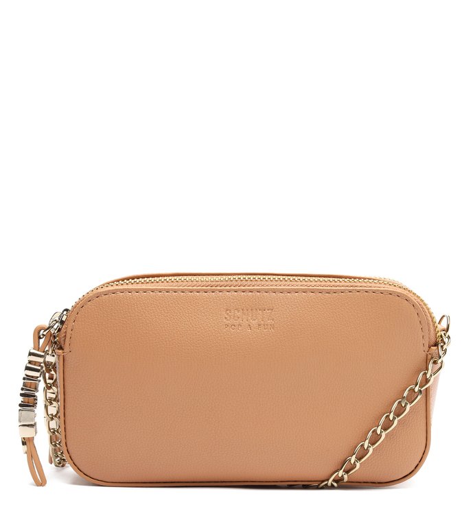 Bolsa Tiracolo Pequena Nicki Marrom