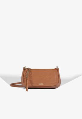 Bolsa Tiracolo Pequena Tina Marrom
