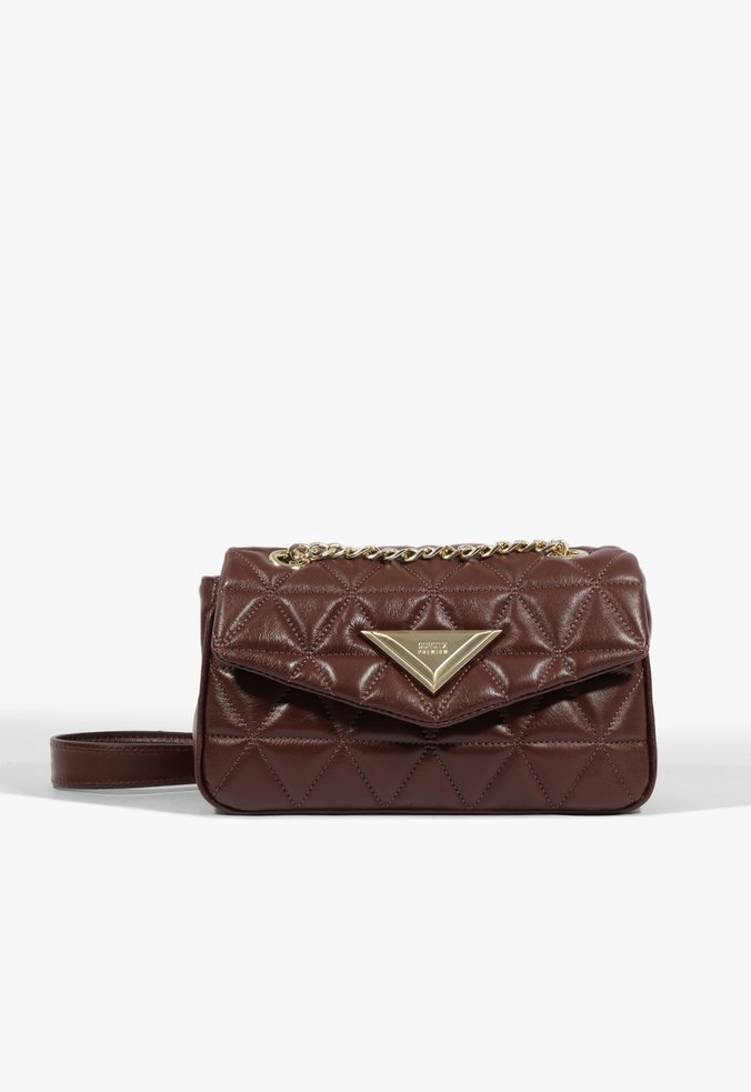 Bolsa Tiracolo Média 944 Couro Vermelha