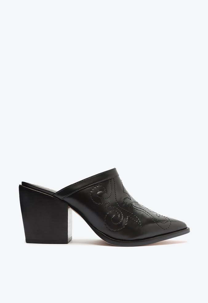 Sapato clearance mule schutz