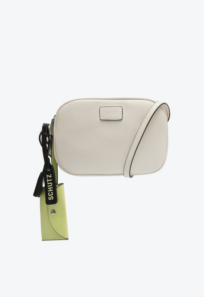Bolsa Tiracolo Pequena Kate Charms Branca