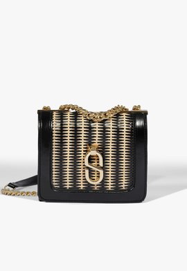 Bolsa Shoulder Pequena Amalie Preta