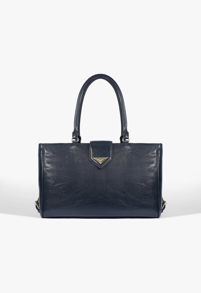 BOLSA TOTE ALYSSA COURO AZUL