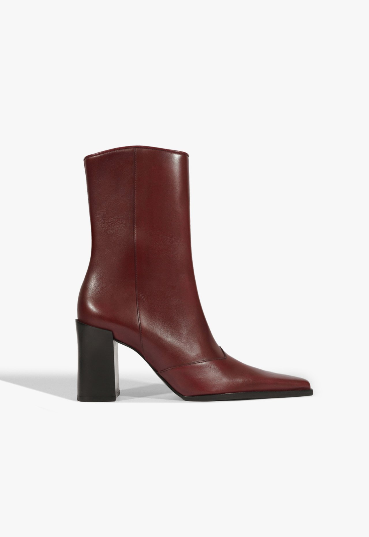 Bota Raffaela Couro Texturizado Vinho | Schutz