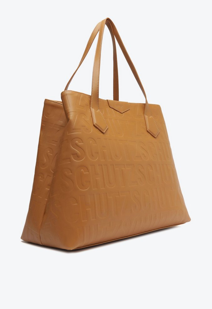 Bolsa Shopping Grande Trixie Marrom | Schutz