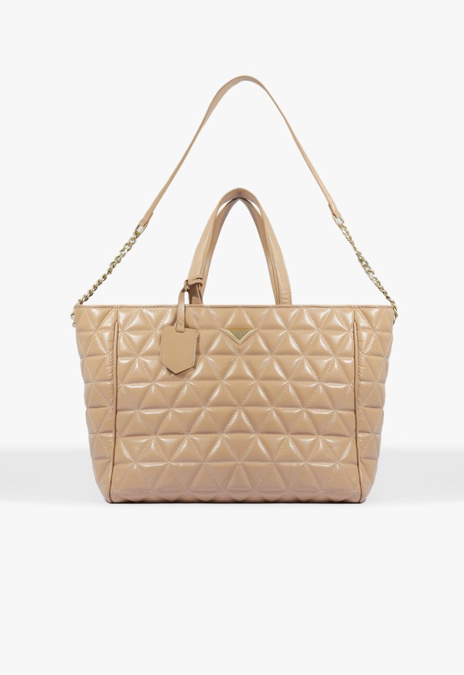 Bolsa Shopping Grande 944 Travel Couro Nude