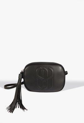 Bolsa Tiracolo Kate Emblem Preta