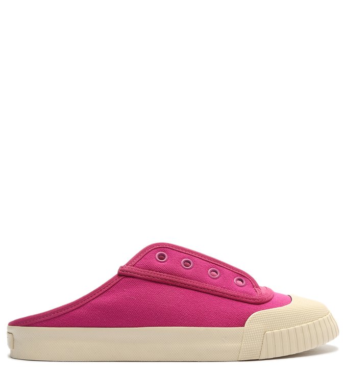 Tênis Mule Smash Lona Rosa