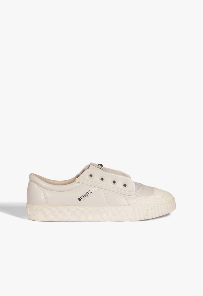 Tênis Smash Couro Off White