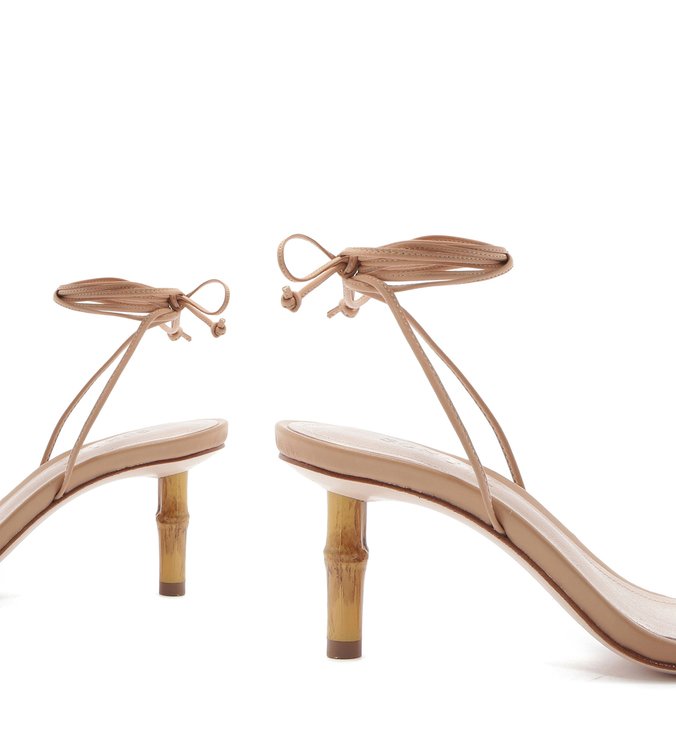 SANDÁLIA LACE-UP VINIL BAMBOO HONEY SANDÁLIA LACE-UP VINIL BAMBOO HONEY