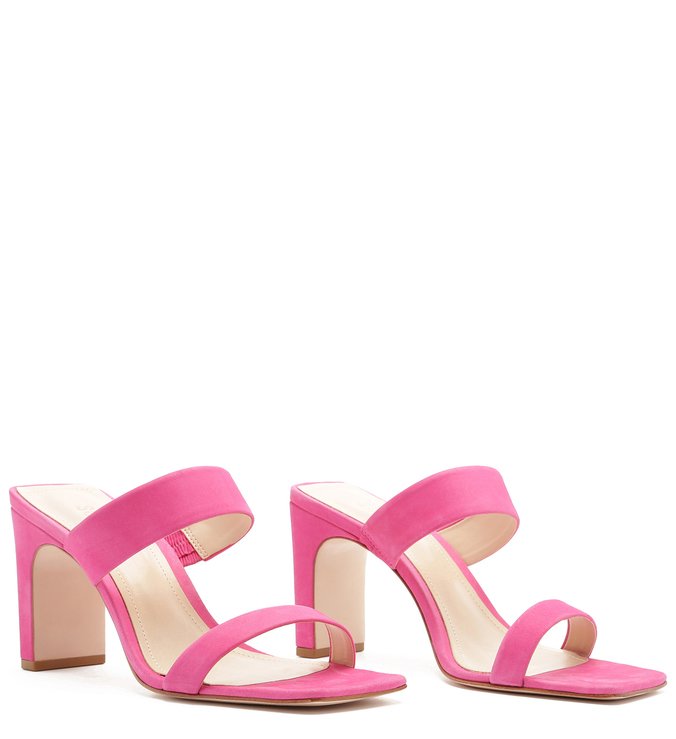 SANDÁLIA MULE HIGH MINIMAL PINK SANDÁLIA MULE HIGH MINIMAL PINK