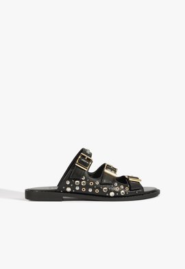 Sapato Bonni Flat Couro Preto