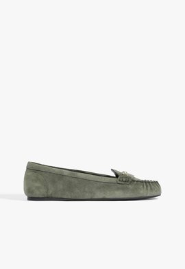 Mocassim Couro Bohemian Icons Verde
