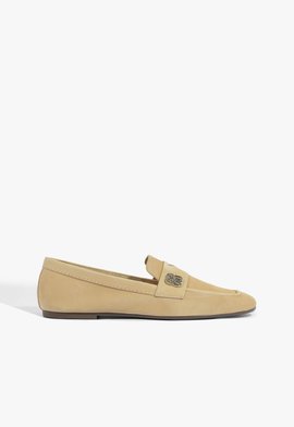 Mocassim Nobuck Creme