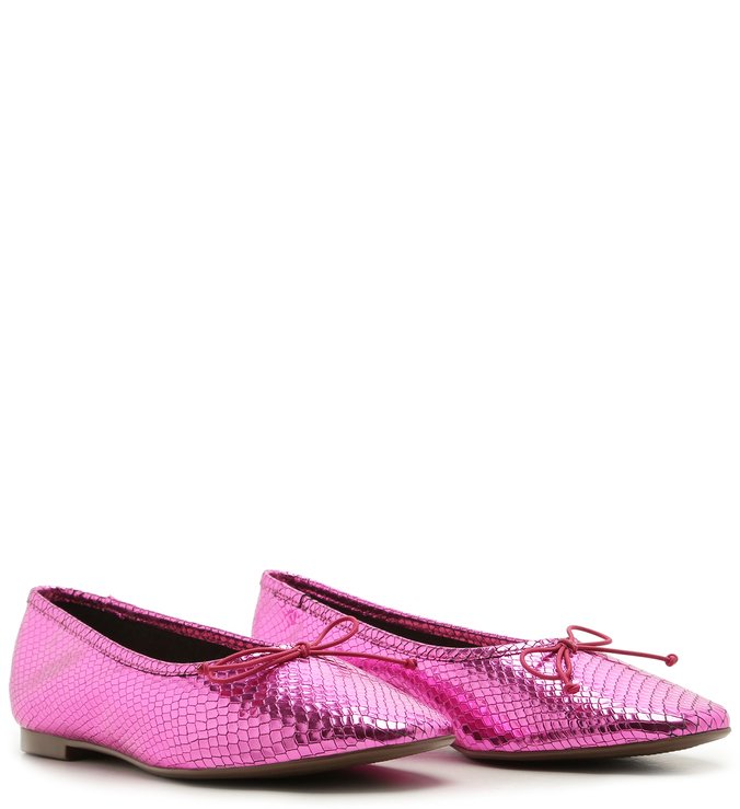 SAPATILHA BALLERINA SNAKE FUCSIA SAPATILHA BALLERINA SNAKE FUCSIA