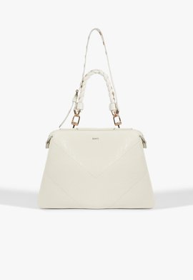 Bolsa Tote Flare Couro Branco