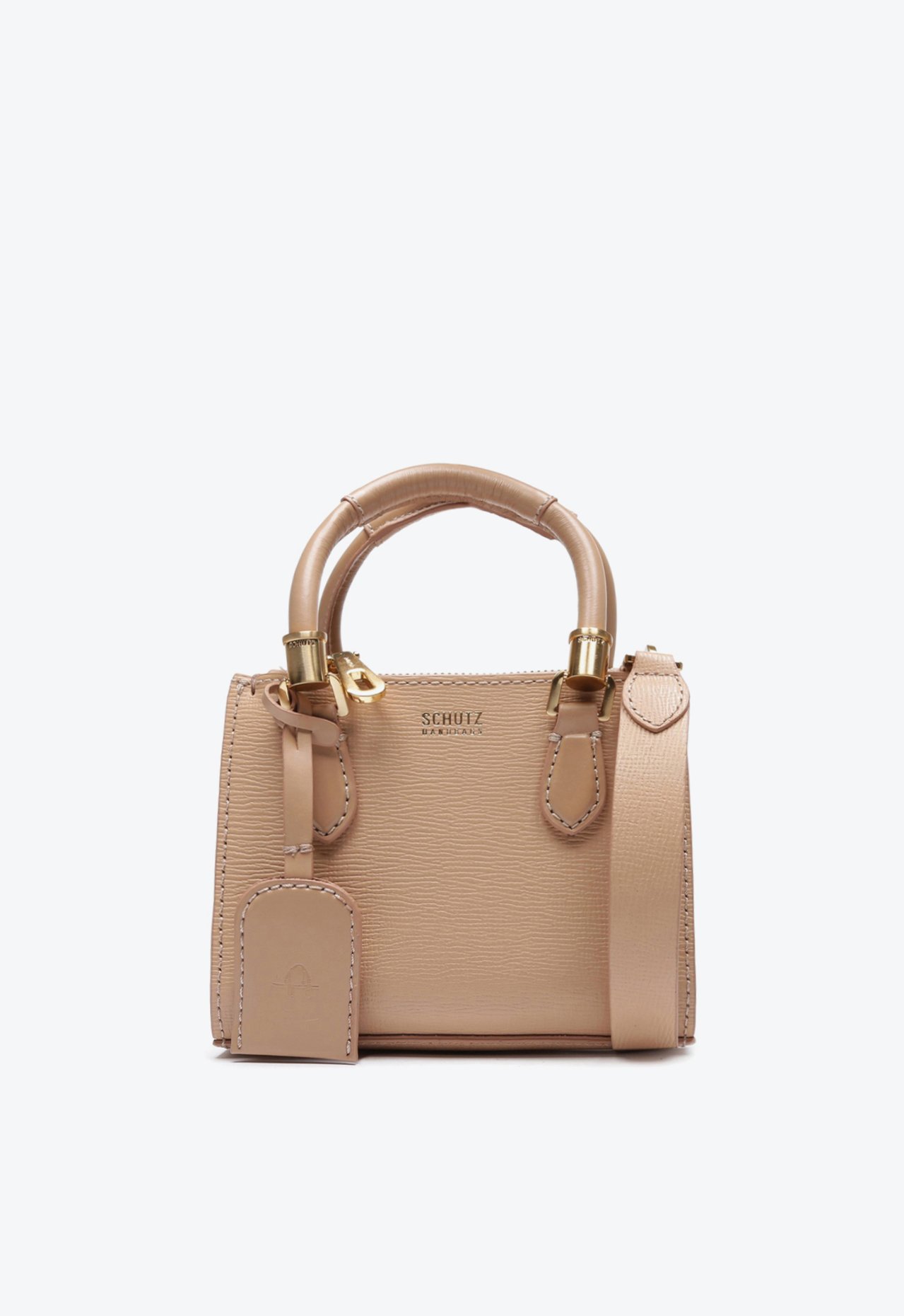 Bolsa Tote Baby Lorena Couro Amendoa | Schutz