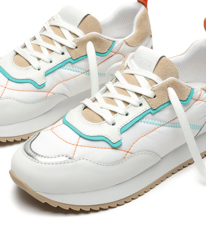 Tênis Ninety New Retro White/Colors Tênis Ninety New Retro White/Colors
