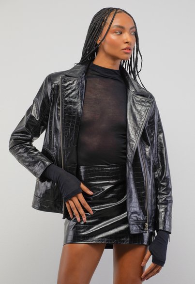 ひ*様 2000s archive HAUTE leather jacket w HEADLESS-4707000350002U-01-