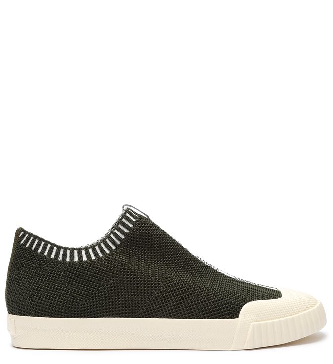 Tênis Smash Knit Verde-Militar