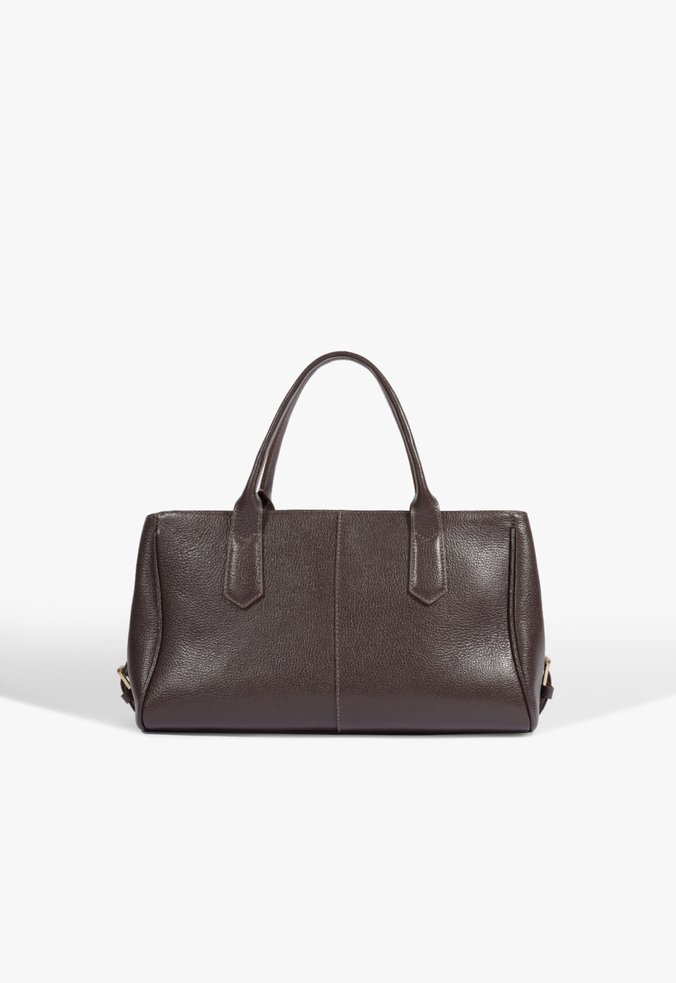 Bolsa Tote Celline Média Couro Marrom | Schutz